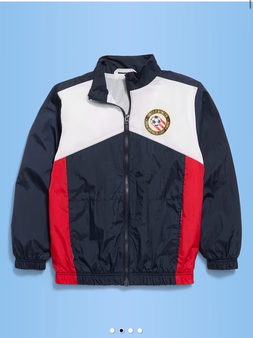 FIFA World Cup 26™ USA Full-Zip Windbreaker for Boys